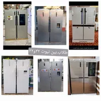 یخچال فریزر دوقلو جنرال مدلsr44نسکو استیلون گیدبست|یخچال و فریزر|مشهد, گلشور|دیوار