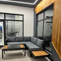 مبل باغی‌ ویلا مبل فضای باز فلزی ال ویلایی و حیاطی|مبلمان خانگی و میز عسلی|تهران, عباس‌آباد|دیوار