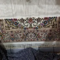 قالی نیمه کاره چله ابریشم