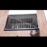 حفاظ پنجره فرفورژه با رنگ و ساخت حفاظ آکاردیونی|مصالح و تجهیزات ساختمان|اصفهان, ملک‌شهر|دیوار