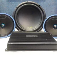 ست قدرتی سیستم صوتی ماشین خودرو تابستان