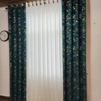 پارچه پرده ست زیر  و  رو|پرده، رانر، رومیزی|رشت, رشتیان|دیوار