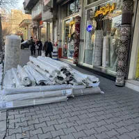 فرش ماشینی نخ بامبو 1200 شانه 6 متری|فرش|تبریز, |دیوار