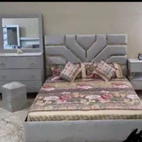 تخت خواب دونفره با رنگ بندی مختلف سمساری قاسمی|تخت و سرویس خواب|زابل, |دیوار