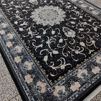 فرش افشان مشکی طلا کوب