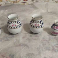 گلدان چینی کوچک آلمان گرجیان آنتیک یکجا حضوری|کلکسیون اشیاء عتیقه|تهران, تهرانپارس شرقی|دیوار