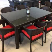 مبل حصیری صندلی ویلسون پلاستیکی r45 کافه حیاط تراس|کافی‌شاپ و رستوران|مشهد, عبادی|دیوار