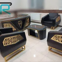 نیم ست مبل شرکتی برند چستر دکمه خور براق/مات راحت|دفتر کار|بندرعباس, |دیوار