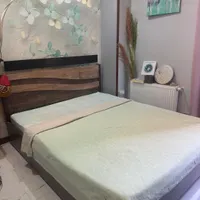 تخت دو‌نفره با تشک رویال طبی|تخت و سرویس خواب|کرج, عظیمیه|دیوار