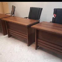 میز تحریر اداری رنگی دوکشو|دفتر کار|اهواز, فولادشهر|دیوار