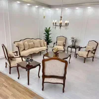 فروش مبل فرانسوی کویین چوب قیمت واقعی|مبلمان خانگی و میز عسلی|قزوین, |دیوار