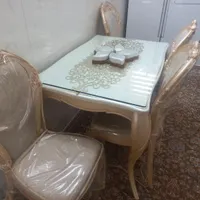 میز نهار خوری و سبزی خوردکن|میز و صندلی غذاخوری|اردکان, |دیوار