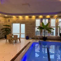 شاندیز ابرده استخر آب گرم جکوزی داغ