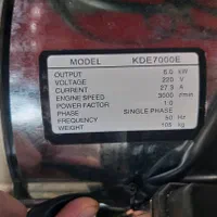 موتوربرق دیزلی کاما اورجینال KDE7000E گازوییلی|ماشین‌آلات صنعتی|اصفهان, جوزدان الیادران|دیوار