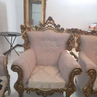 مبلمان ۷نفره سالم در حد نو|مبلمان خانگی و میز عسلی|تهران, فلاح|دیوار