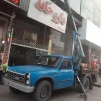 جرثقیل نیسان و خاوراسکلت سبدبالابر۱۶متر|خدمات حمل و نقل|مشهد, ایثارگران|دیوار