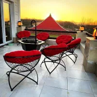 میز و صندلی باغی مبلمان ویلایی مدل بهاره|میز و صندلی غذاخوری|خمینیشهر, |دیوار