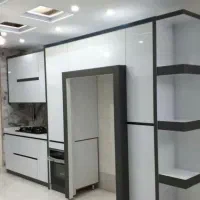 طراحی ساخت نصب کابینت کمد تخت ام دی اف mdf|خدمات پیشه و مهارت|تهران, علم و صنعت|دیوار