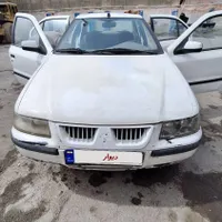 سمند EF7 دوگانه کارخانه مدل ۸۹ سفید