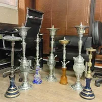 تعدادی قلیان اورجینال و ذغال شمش ۸ کیلویی درجه یک|کلکسیون و سرگرمی|تهران, نظامی گنجوی (توانیر)|دیوار