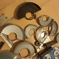 مقداری ابزارسنگفرز بزرگ ومینی فرزگرانیت محافظ صفحه|ابزارآلات|تهران, مجیدیه|دیوار