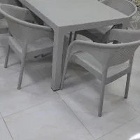 صندلی پلاستیکی غذاخوری میز و صندلی باغ ویلا k1200|میز و صندلی غذاخوری|کرج, ملک‌آباد|دیوار