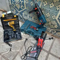 دریل هیلتی ۳کاره سنگ پالیشدار دلر شارژی دیوالت