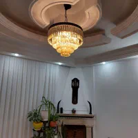 لوستر تسمه ای دایره مدرن|لوستر و چراغ آویز|مشهد, فرهنگ|دیوار