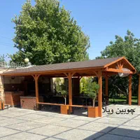 الاچیق چوبی ،فلری کلبه چوبی بازسازی باغ و ویلا روف|خدمات پیشه و مهارت|تهران, شهرک غرب|دیوار