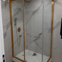 کابین دوش با فریم آلومینیومی در رنگ بندی|مصالح و تجهیزات ساختمان|کرج, گوهردشت|دیوار