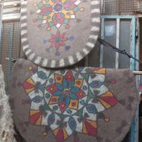 نمد فرش سنتی تزیینی با خواص طبی|گلیم، جاجیم، گبه|تهران, افسریه شمالی|دیوار