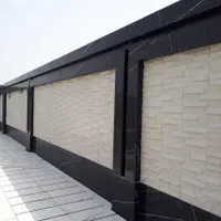 سنگ مصنوعی طرح سنگ نما یاقوت سه بعدی 60*40