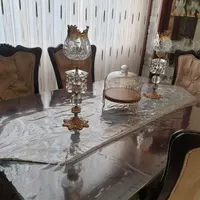 میز ناهارخوری ۶نفره|میز و صندلی غذاخوری|باقرشهر, |دیوار
