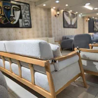 مبل لوییز دسته چوبی وزرا|مبلمان خانگی و میز عسلی|شاهینشهر, |دیوار