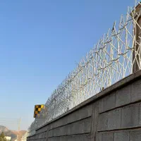 حفاظ دزدگیر دیواری اهنی کاکتوس بوته ای باغ|مصالح و تجهیزات ساختمان|شیراز, شهرک گلدشت حافظ‎|دیوار