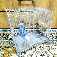 قفس غلامی اصل با جادونی ۲تیکه قدیمی برنجی|لوازم جانبی حیوانات|تهران, خرمشهر|دیوار