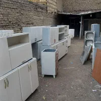 کابینت فلزی دست دوم آشپز خانه خرید فروش پنجتن ۴۰|مصالح و تجهیزات ساختمان|مشهد, پنجتن|دیوار