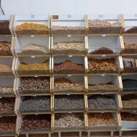 قفسه هایپر ویترین کمد آجیل شکلات جهت سوپر عطاری