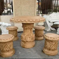 میز صندلی نیمکت آبنما بتنی گلدان باربیکیو سنگین|کافی‌شاپ و رستوران|ایلام, |دیوار