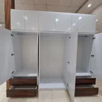 کمددیواری /کمددیواری دورنگ مدرن جای رختخواب و لباس|جاکفشی، کمد، دراور|فردیس, شهرک وحدت|دیوار