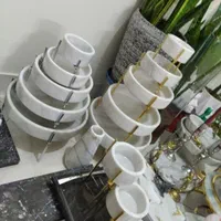 سرویس جهیزیه عروس ست ظروف سنگی کادویی هدیه پذیرایی