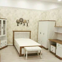 تخت تک نفره وکمد لباس ماکسیم