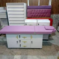 تخت مژه/تخت اپیلاسیون/تخت دوتیکه/تخت/|آرایشگاه و سالن‌های زیبایی|شیراز, میانرود|دیوار