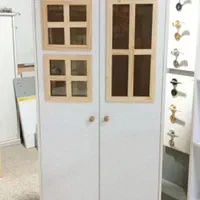 سیسمونی کلبه تخت تمام چوب رگال کمد صندلی شلف چوبی|تخت و صندلی بچه|مشهد, ده دی|دیوار
