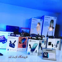 میکروفن بی سیم بلوتوثی وایرلس k8 k9 tc رینگ لایت