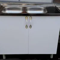 کابینت آماده زیر سینک کابینت ظرفشویی سایز۱۰۰چپ|مصالح و تجهیزات ساختمان|قدس, |دیوار