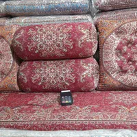 شاهنشین ترمه پشتی طرح گلابتون کد ۲۲۸۰ کناره|پشتی|مشهد, وکیل‌آباد|دیوار