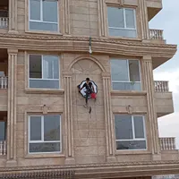 پیچ ورولپلاک نمابندباز راپل کاردرارتفاع طناب|خدمات پیشه و مهارت|کرج, کوی کارمندان شمالی|دیوار