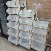 استند چوبی آبشاری . استند خشکبار.استند شکلات.استند