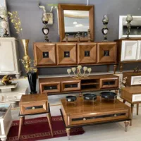 آینه کنسول مدل حجمی ۳بعدی ست|بوفه، ویترین، کنسول|ارومیه, |دیوار